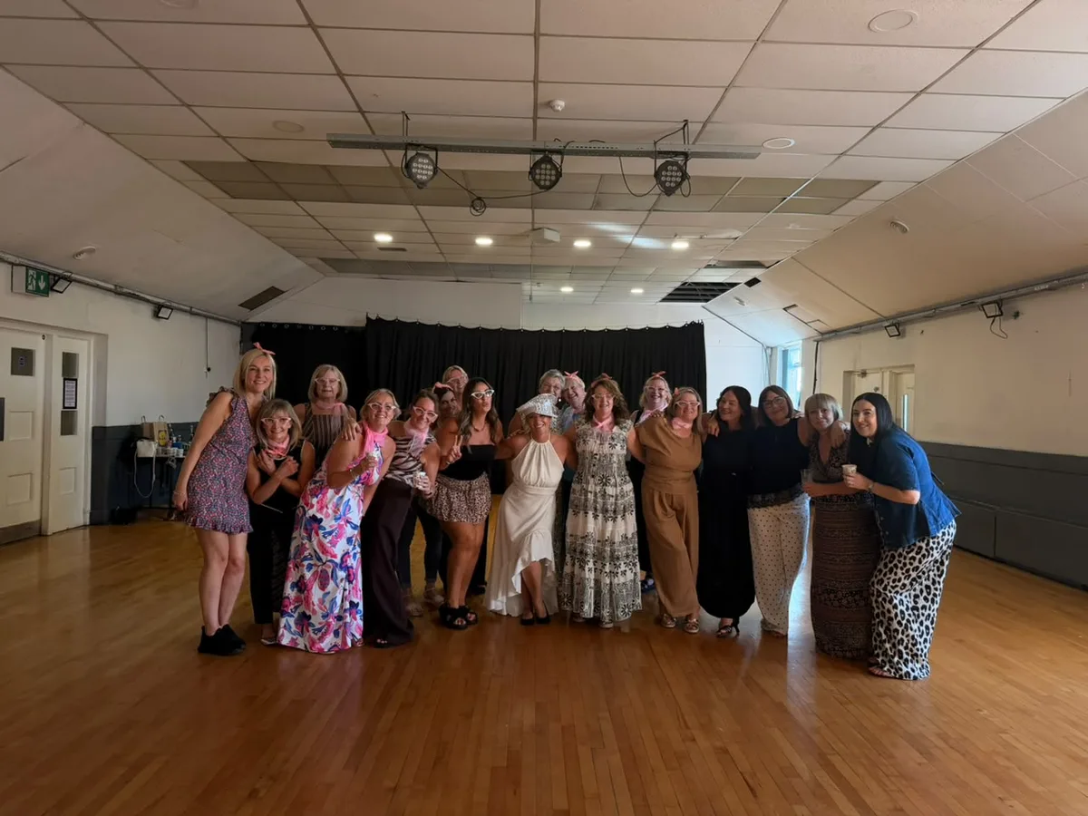 Belly Dance themed hen party dance class