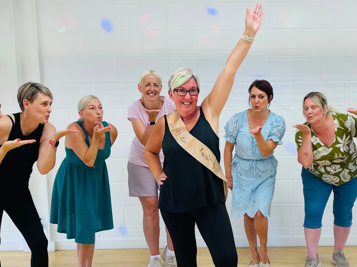 Chicago themed hen party dance class