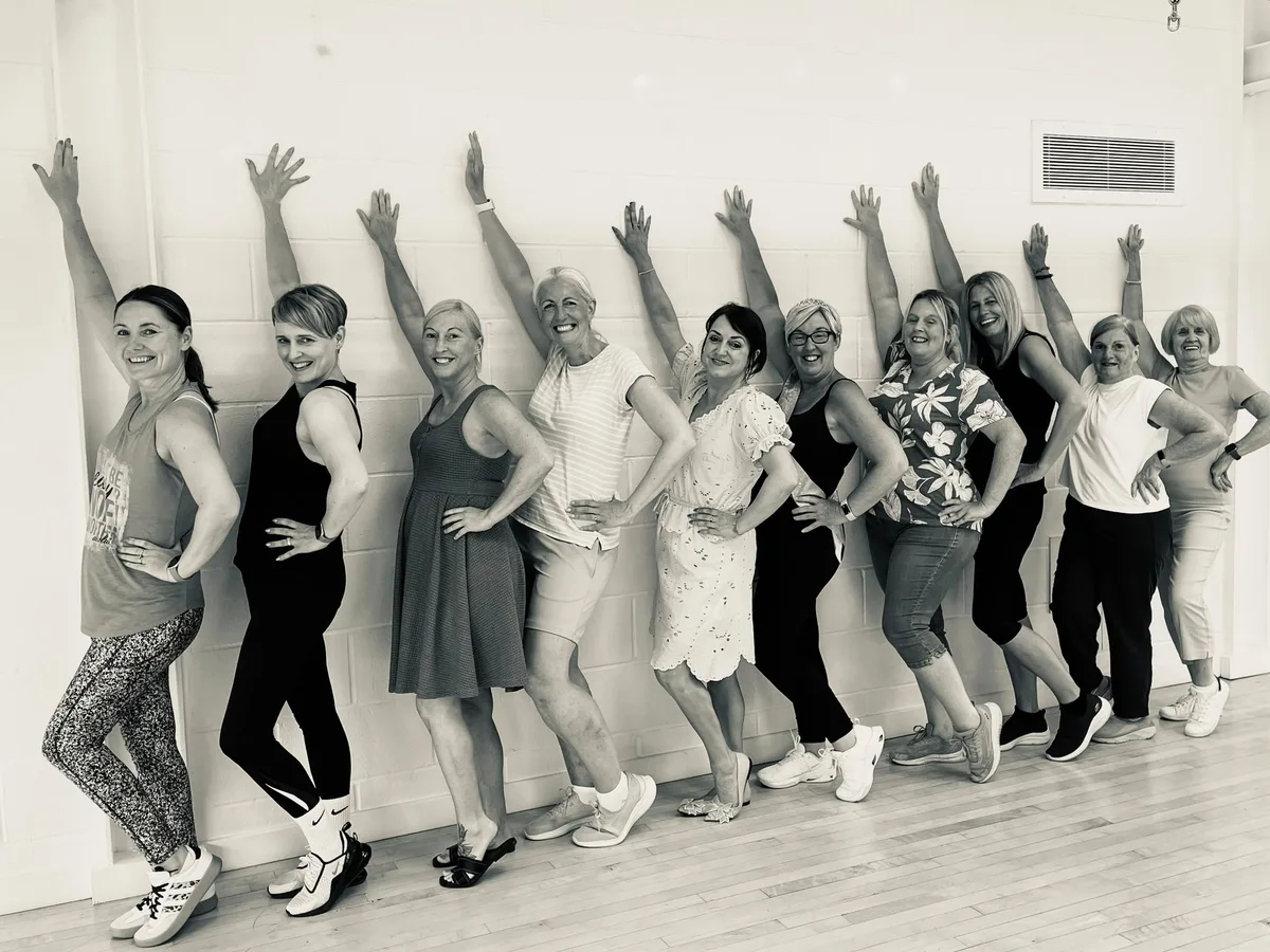 Fame themed hen party dance class