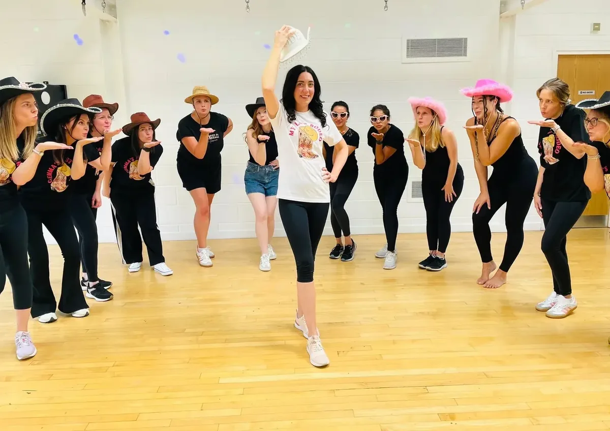 Irish Dancing themed hen party dance class